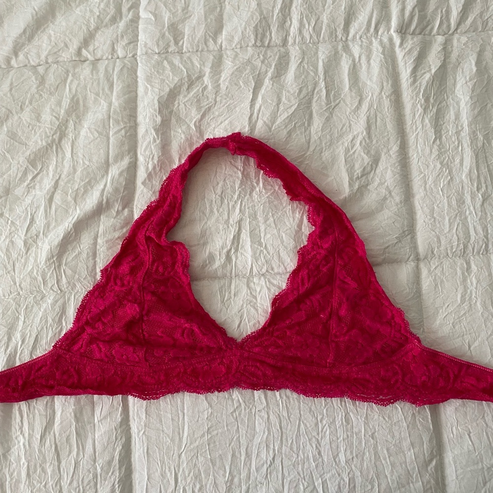 aeropostale hot pink bralette